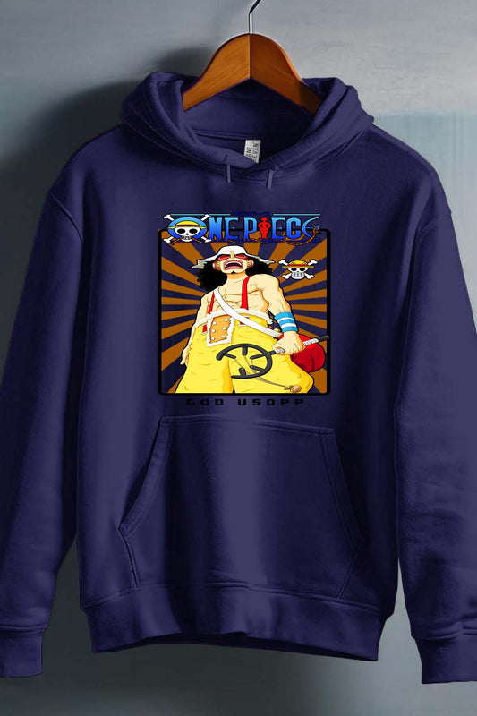 COULEUR:Marine|Sweat Capuche Homme | Card USOPP 01 Marine