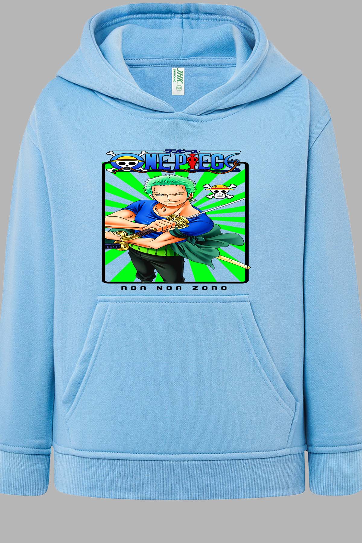 COULEUR:Bleu Ciel|Sweat Capuche Homme | Card ZORRO 01 Bleu Ciel