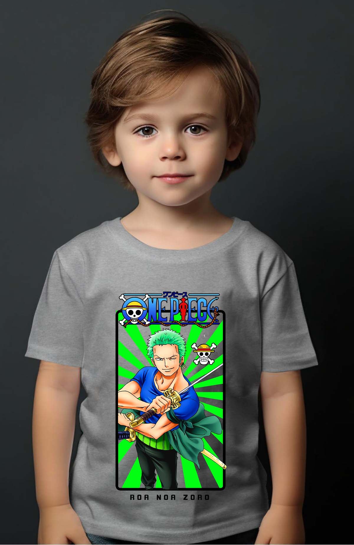 COULEUR:Gris|T-shirt Garçon | Card ZORRO 01 Gris