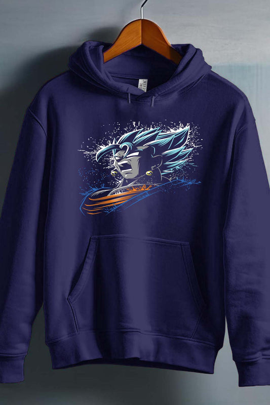 COULEUR:Marine|Sweat Capuche Garçon | DBZ 41 Marine