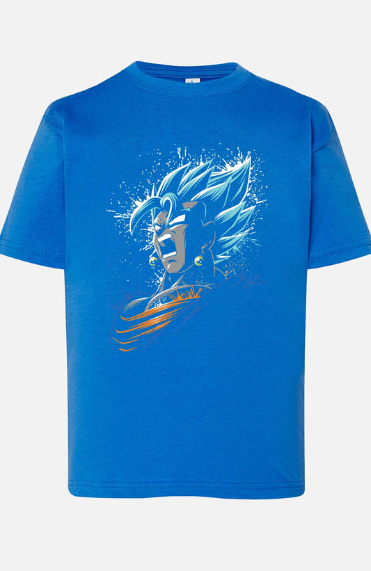 COULEUR:Bleu Roi|T-shirt Garçon | DBZ 41 Bleu Roi