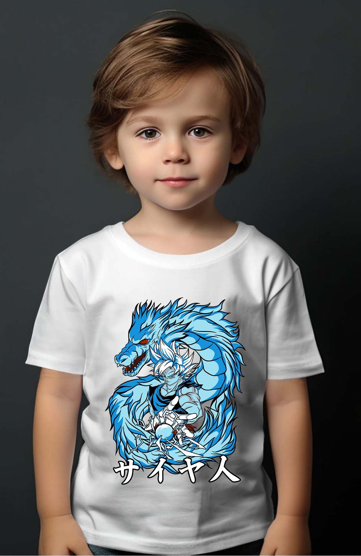 COULEUR:Blanc|T-shirt Garçon | DBZ 5 Blanc