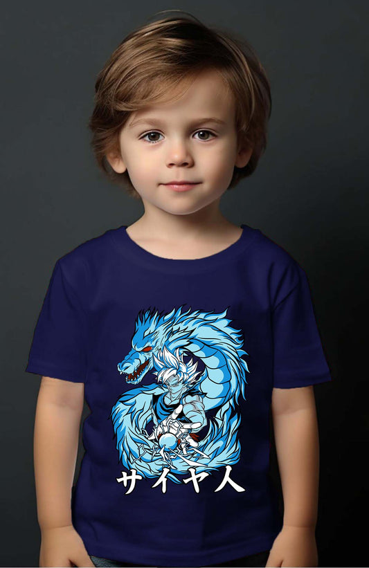 COULEUR:Marine|T-shirt Garçon | DBZ 5 Marine
