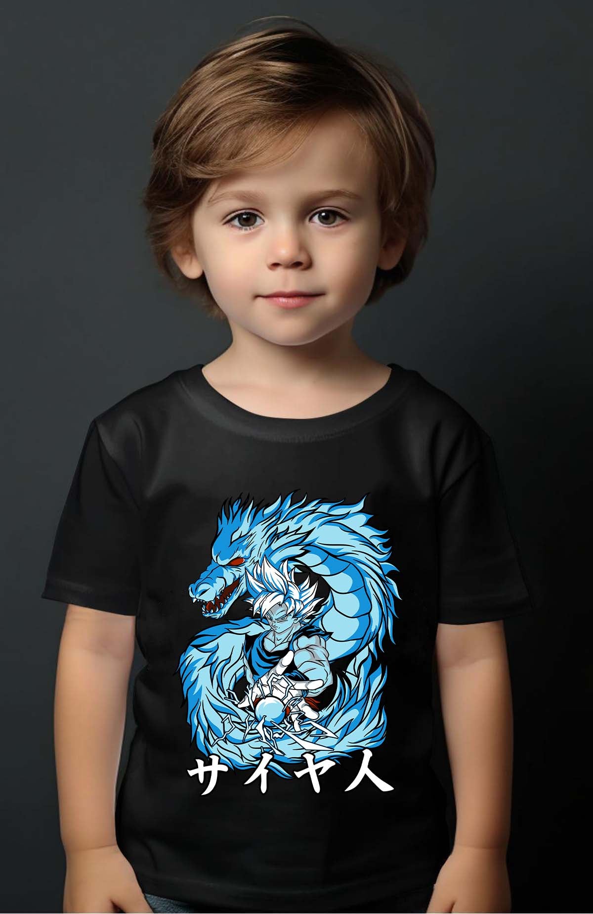 COULEUR:Noir|T-shirt Garçon | DBZ 5 Noir