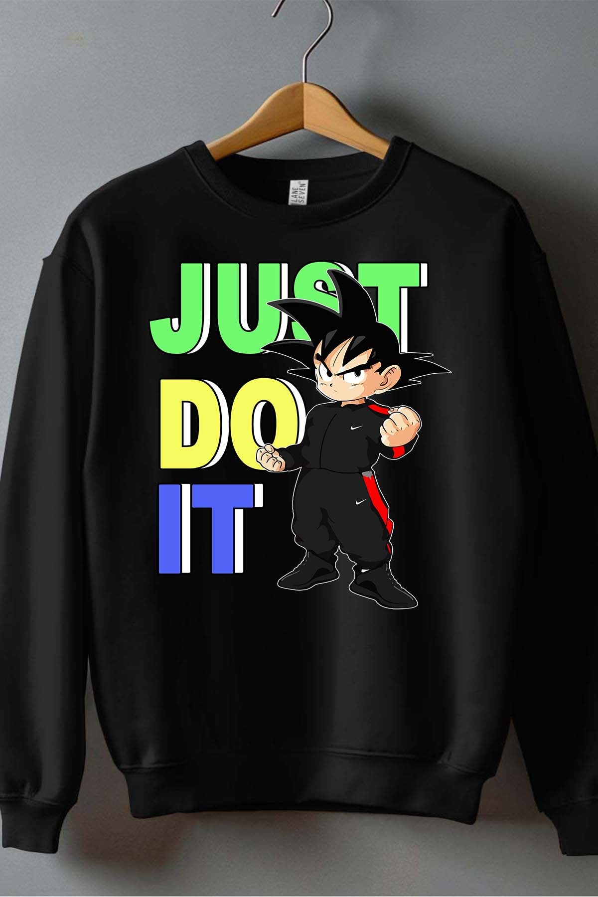 COULEUR:Noir|Sweat Col Rond Garçon | DBZ JDI color Noir