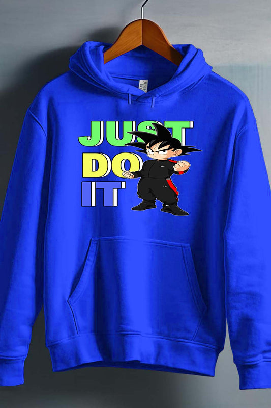 COULEUR:Bleu Roi|Sweat Capuche Garçon | DBZ JDI color Bleu Roi