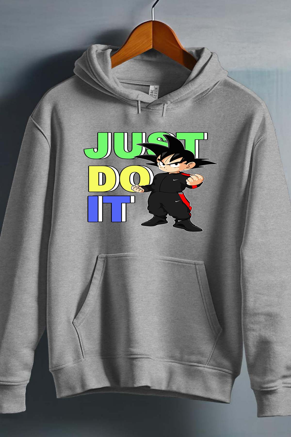 COULEUR:Gris|Sweat Capuche Garçon | DBZ JDI color Gris