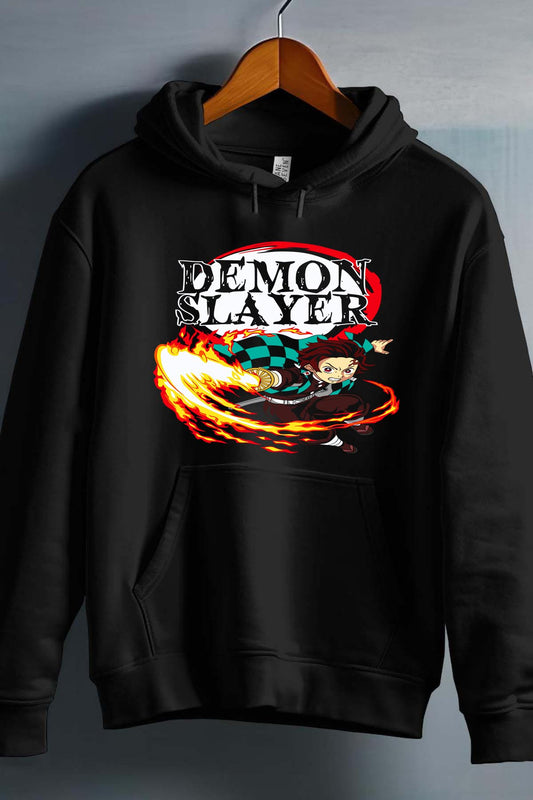 COULEUR:Noir|Sweat Capuche Garçon | DEMONS SLAYER 13 Noir