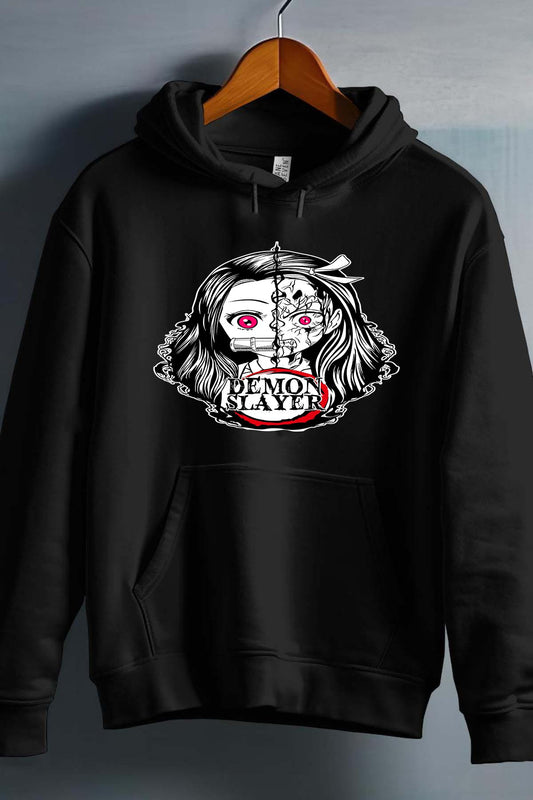COULEUR:Noir|Sweat Capuche Garçon | DEMONS SLAYER 15 Noir