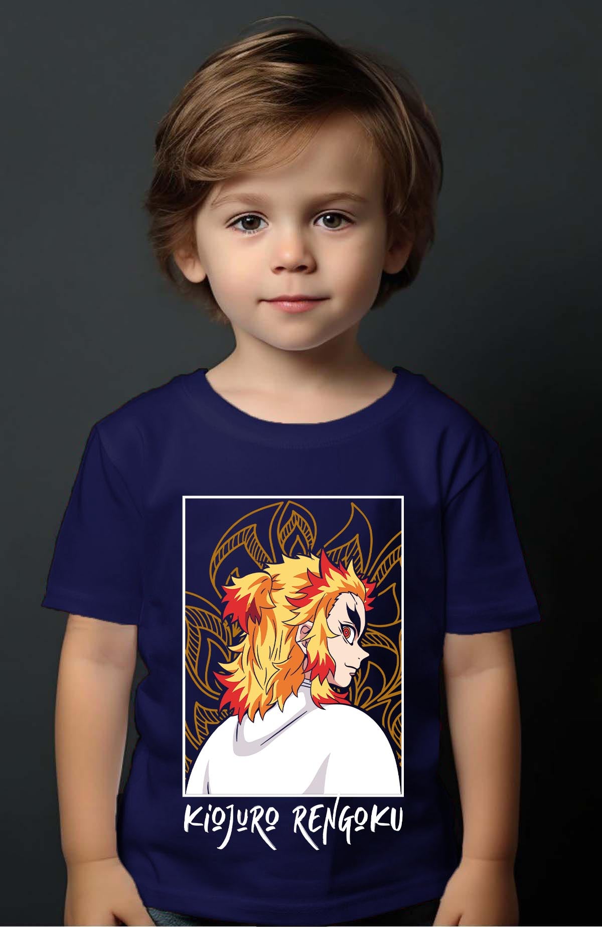 COULEUR:Marine|T-shirt Garçon | DEMONS SLAYER 18 Marine