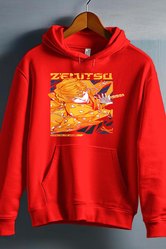 COULEUR:Rouge|Sweat Capuche Garçon | DEMONS SLAYER 1 Rouge