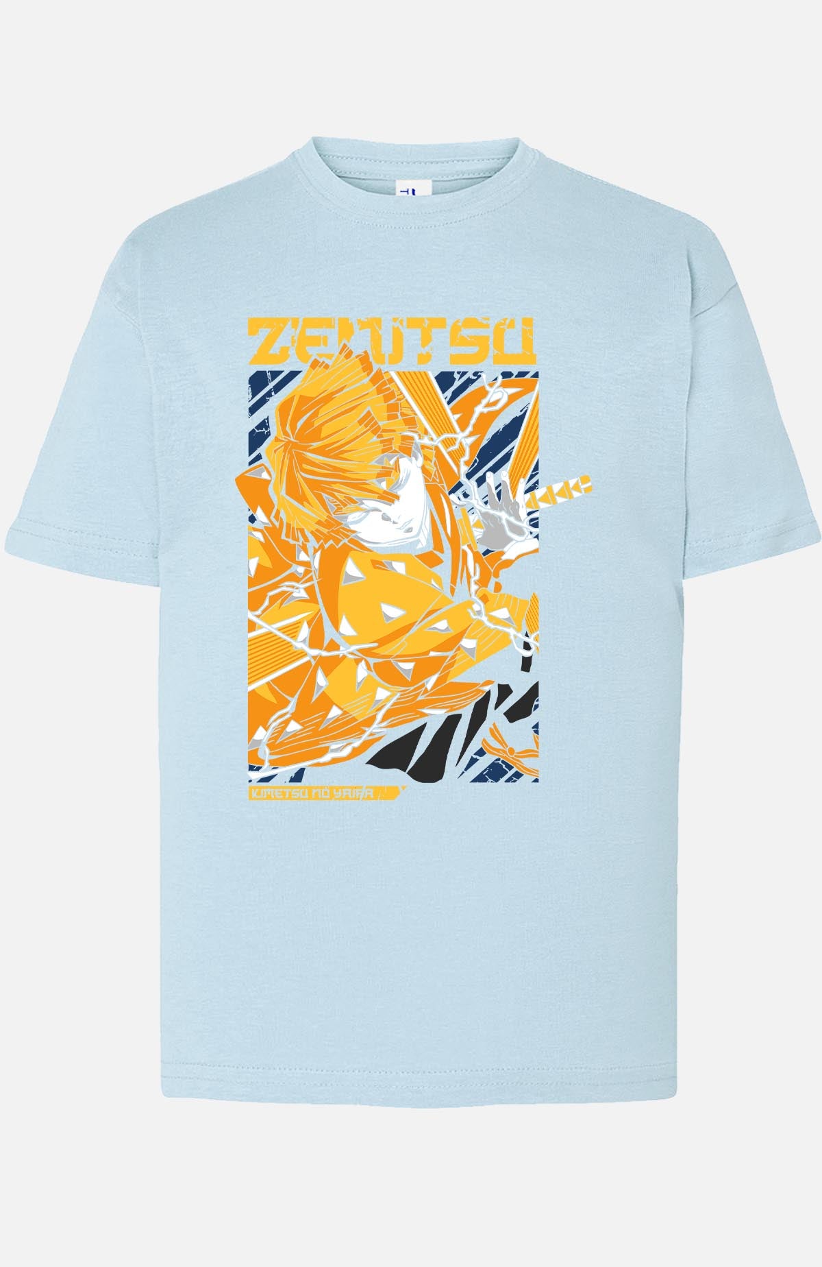 COULEUR:Bleu Ciel|T-shirt Garçon | DEMONS SLAYER 56 Bleu Ciel