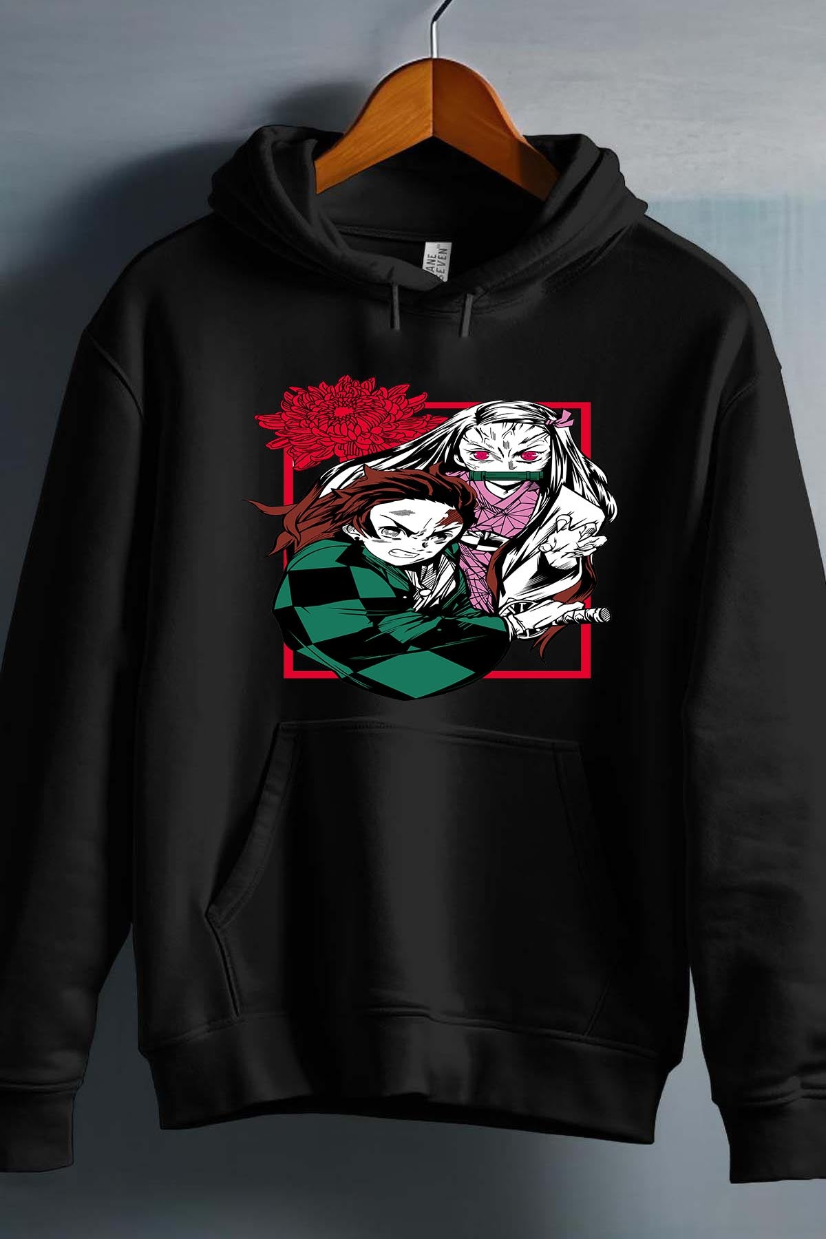 COULEUR:Noir|Sweat Capuche Garçon | DEMONS SLAYER 25 Noir