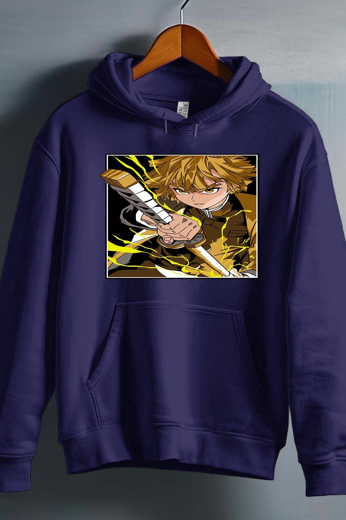 COULEUR:Marine|Sweat Capuche Garçon | DEMONS SLAYER 27 Marine