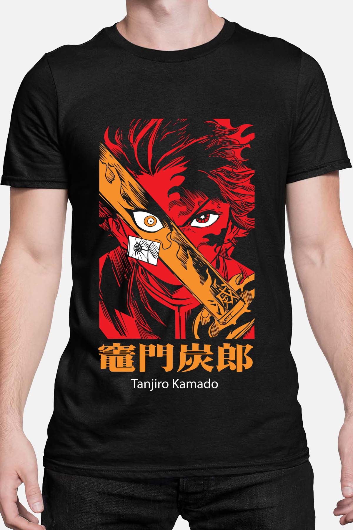 COULEUR:Noir|T-shirt Homme | DEMONS SLAYER 28 Noir