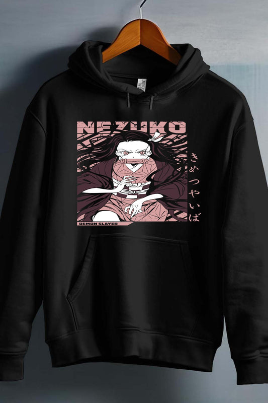 COULEUR:Noir|Sweat Capuche Garçon | DEMONS SLAYER 2 Noir