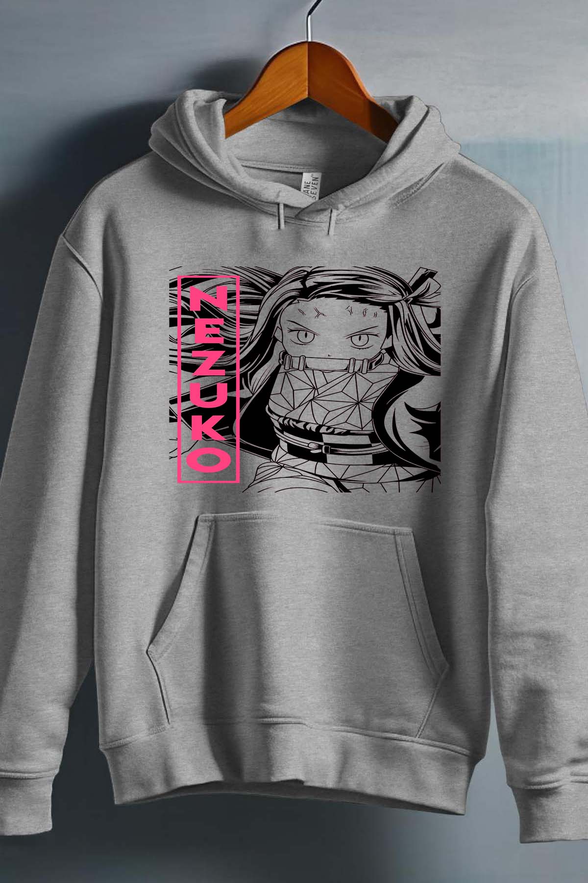 COULEUR:Gris|Sweat Capuche Garçon | DEMONS SLAYER 30 Gris