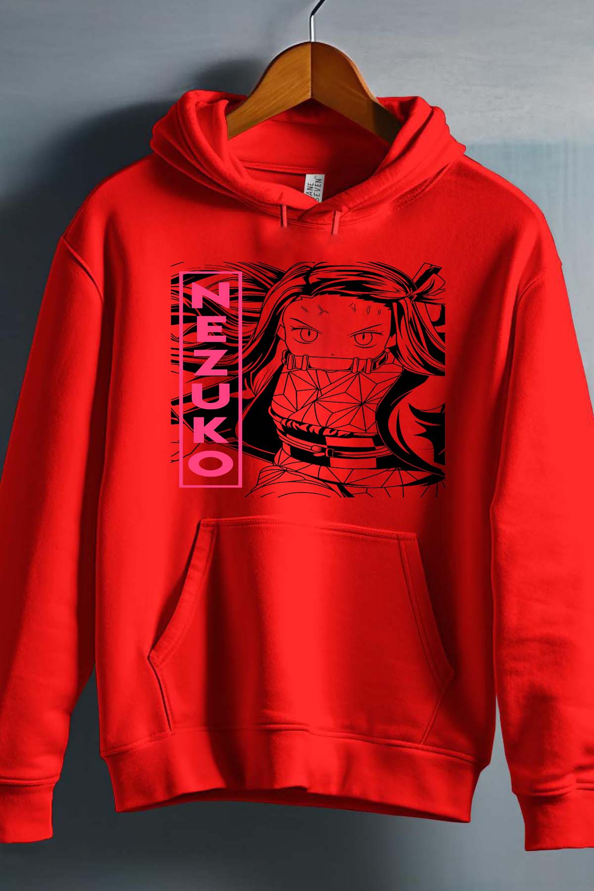 COULEUR:Rouge|Sweat Capuche Garçon | DEMONS SLAYER 30 Rouge
