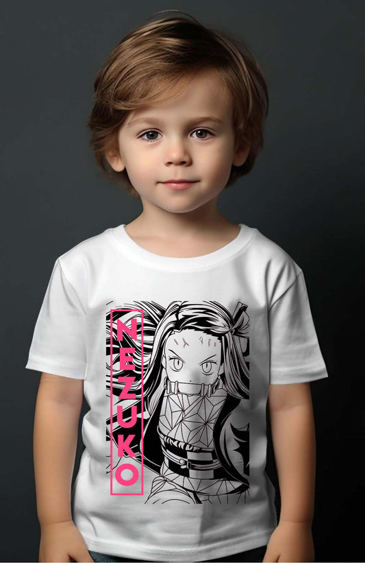 COULEUR:Blanc|T-shirt Garçon | DEMONS SLAYER 30 Blanc