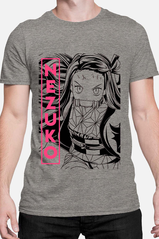 COULEUR:Gris|T-shirt Homme | DEMONS SLAYER 30 Gris