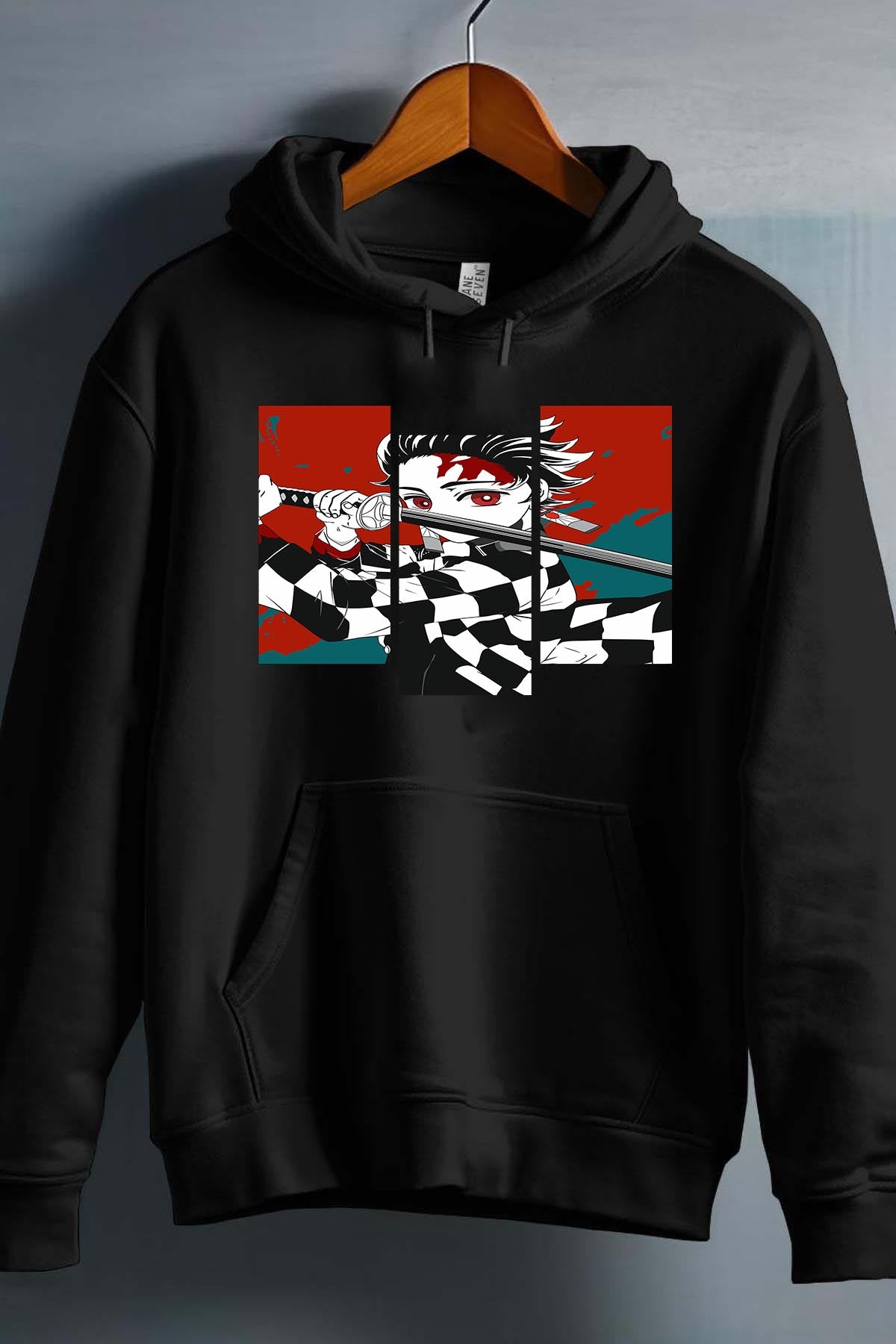 COULEUR:Noir|Sweat Capuche Garçon | DEMONS SLAYER 49 Noir