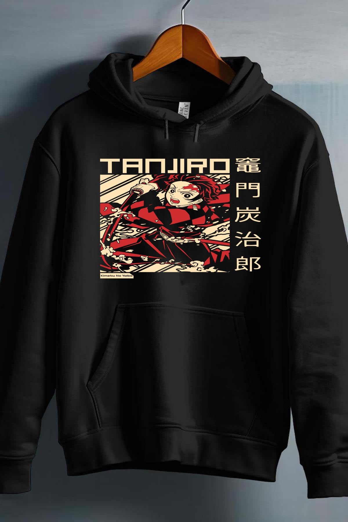 COULEUR:Noir|Sweat Capuche Garçon | DEMONS SLAYER 4 Noir