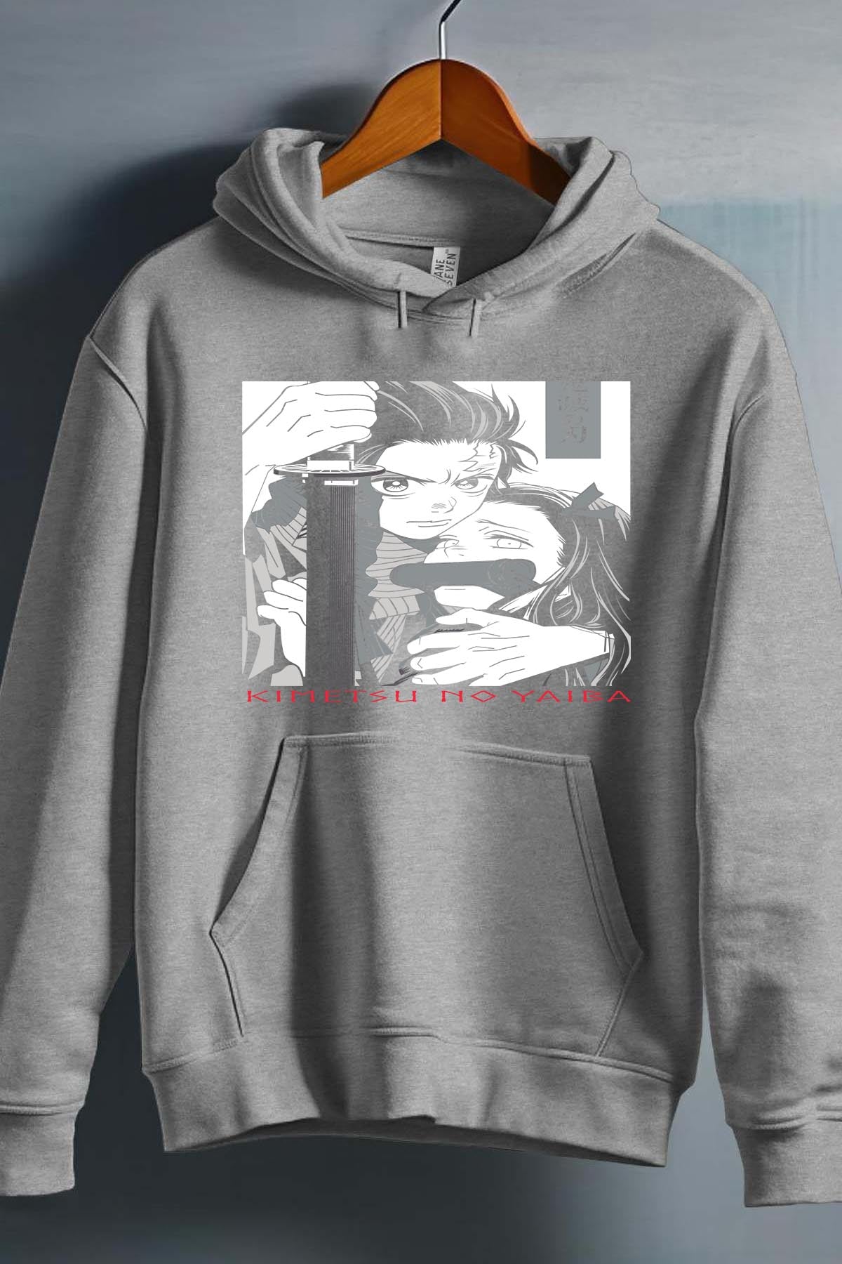 COULEUR:Gris|Sweat Capuche Garçon | DEMONS SLAYER 50 Gris