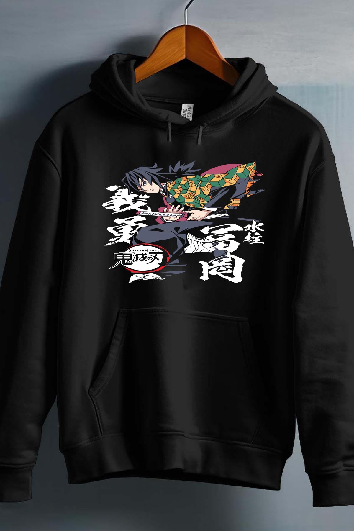 COULEUR:Noir|Sweat Capuche Garçon | DEMONS SLAYER 57 Noir
