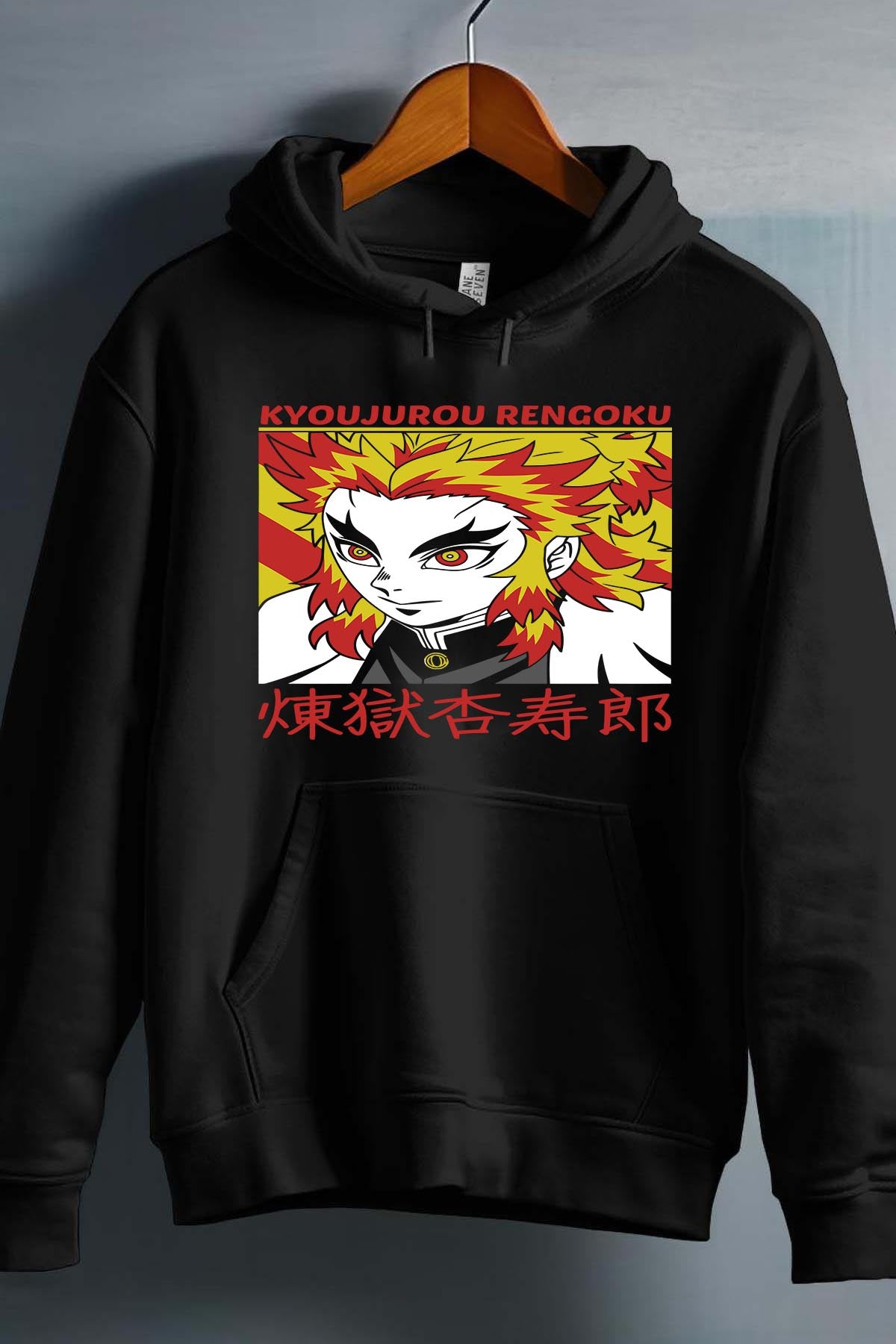 COULEUR:Noir|Sweat Capuche Garçon | DEMONS SLAYER 7 Noir