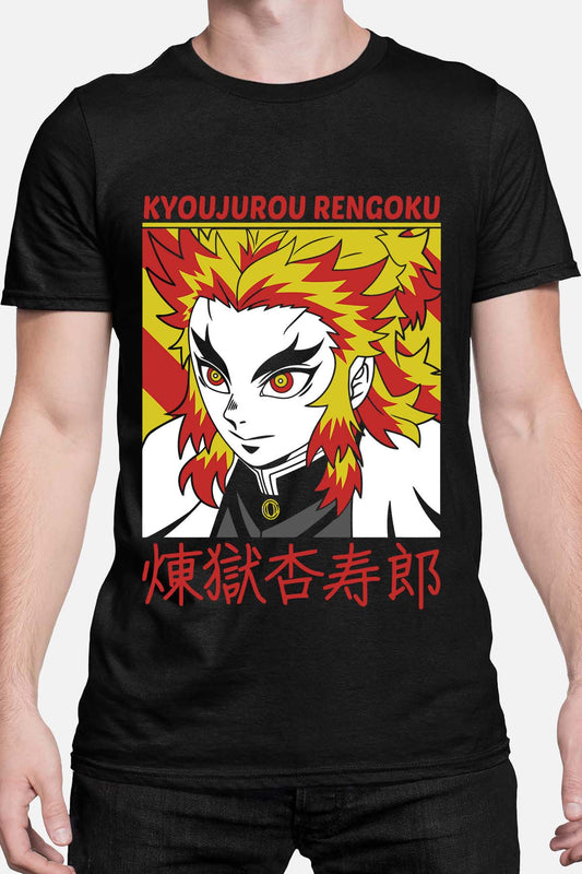 COULEUR:Noir|T-shirt Homme | DEMONS SLAYER 7 Noir