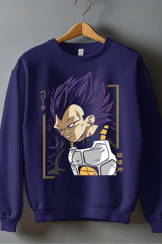 COULEUR:Marine|Sweat Col Rond Homme | Dragon BZ 10 Marine