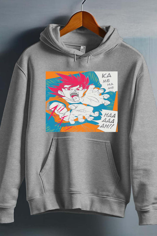 COULEUR:Gris|Sweat Capuche Garçon | Dragon BZ 12 Gris