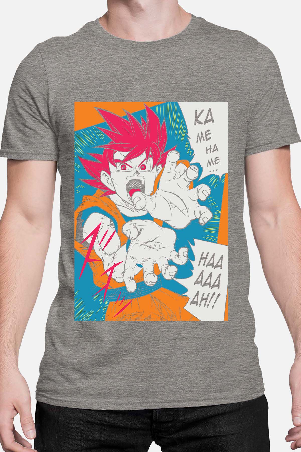 COULEUR:Gris|T-shirt Homme | Dragon BZ 12 Gris