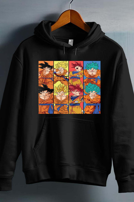 COULEUR:Noir|Sweat Capuche Garçon | Dragon BZ 13 Noir
