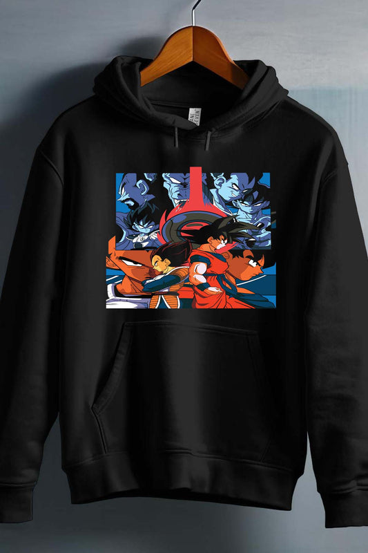 COULEUR:Noir|Sweat Capuche Garçon | Dragon BZ 14 Noir
