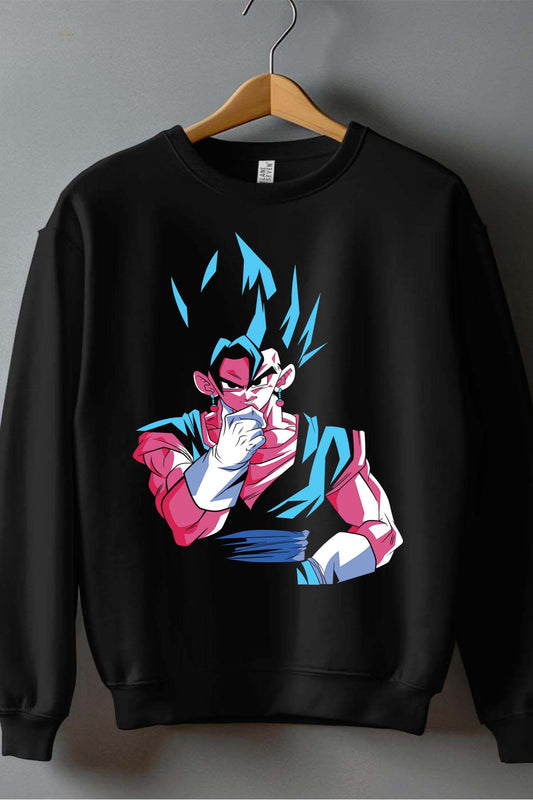 COULEUR:Noir|Sweat Col Rond Homme | Dragon BZ 18 Noir