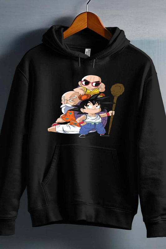 COULEUR:Noir|Sweat Capuche Garçon | Dragon BZ 19 Noir
