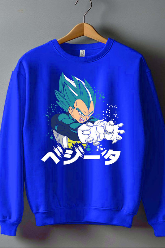 COULEUR:Bleu Roi|Sweat Col Rond Homme | Dragon BZ 20 Bleu Roi