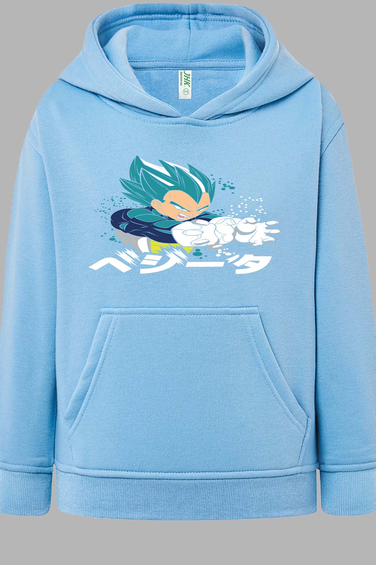 COULEUR:Bleu Ciel|Sweat Capuche Homme | Dragon BZ 20 Bleu Ciel