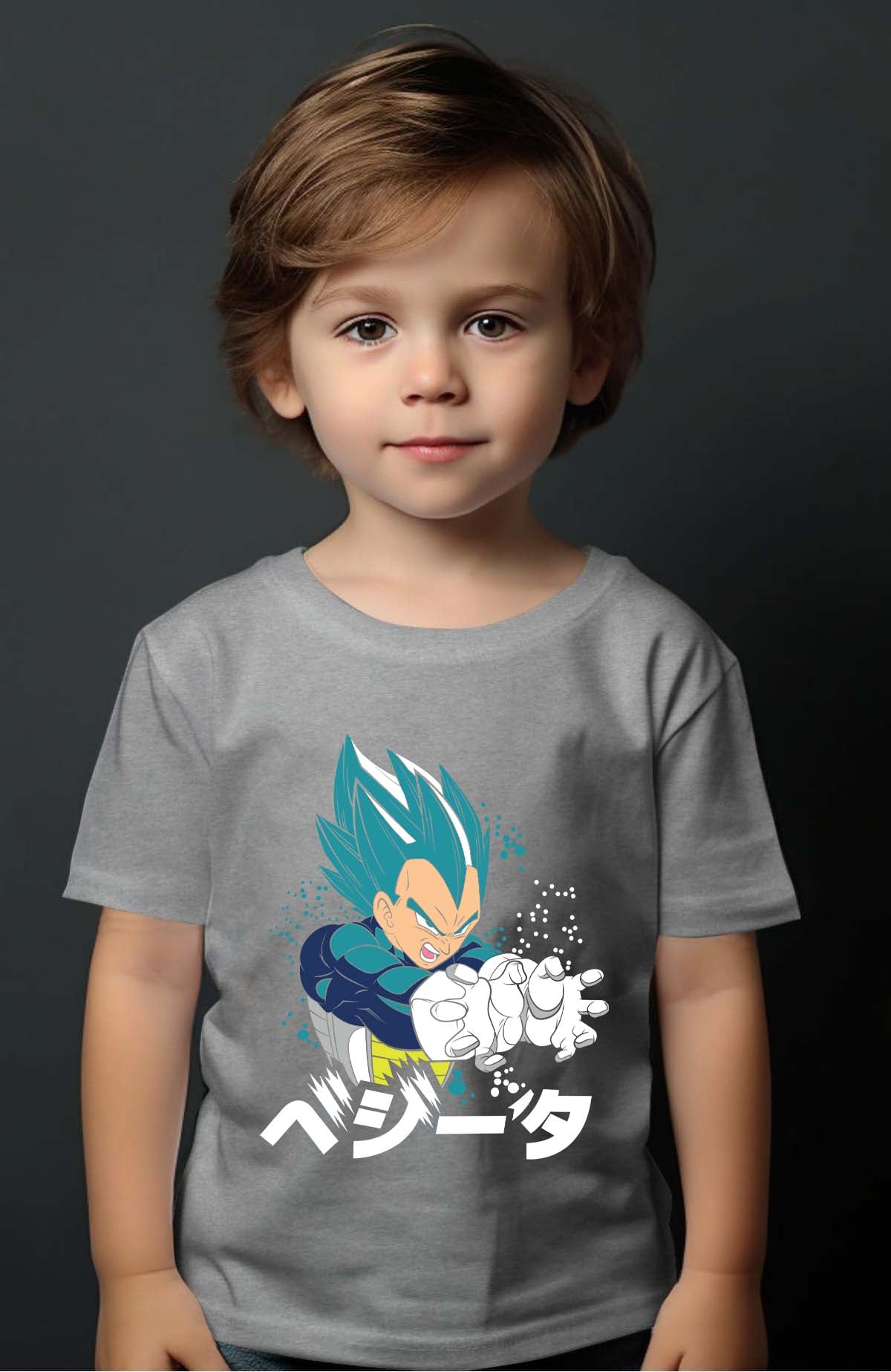 COULEUR:Gris|T-shirt Garçon | Dragon BZ 20 Gris