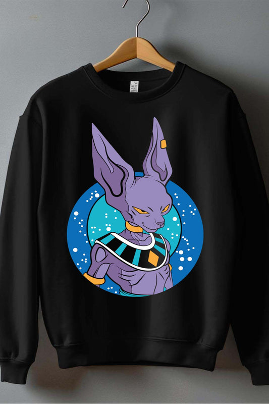COULEUR:Noir|Sweat Col Rond Homme | Dragon BZ 23 Noir