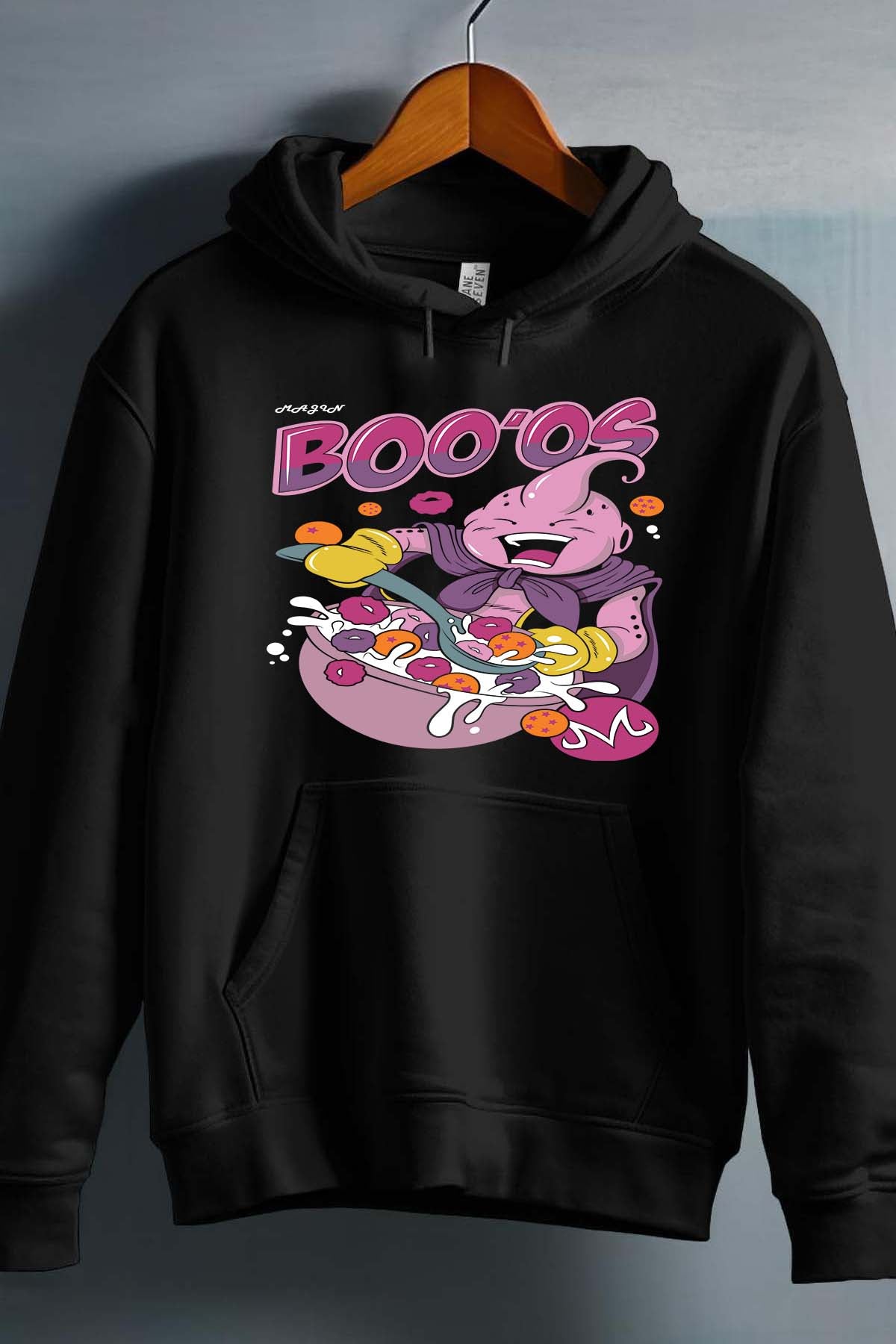COULEUR:Noir|Sweat Capuche Homme | Dragon BZ 24 Noir