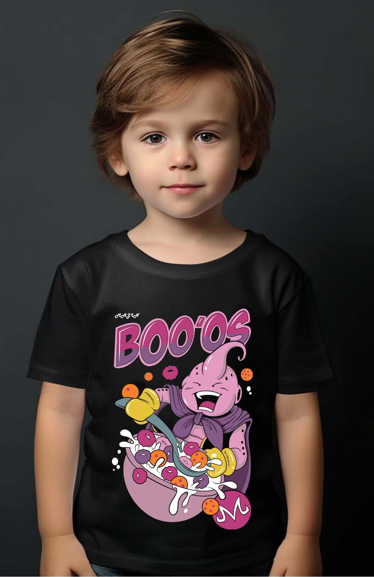 COULEUR:Noir|T-shirt Garçon | Dragon BZ 24 Noir