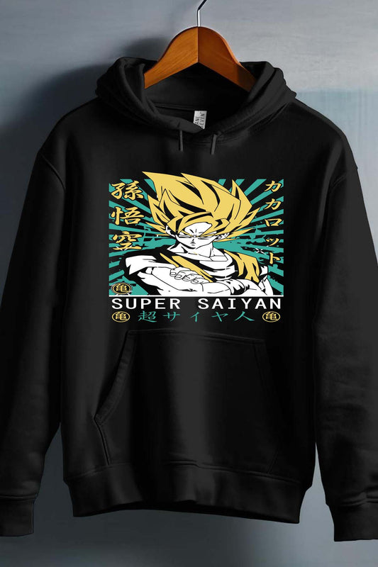 COULEUR:Noir|Sweat Capuche Garçon | Dragon BZ 25 Noir