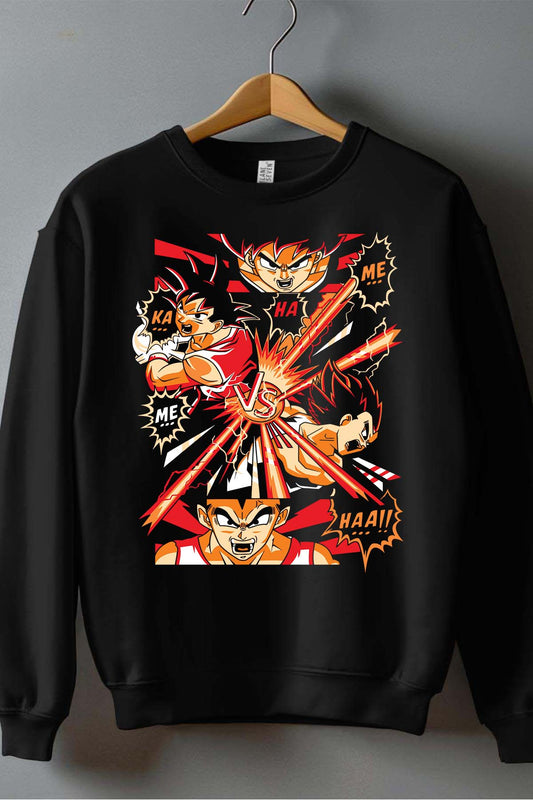 COULEUR:Noir|Sweat Col Rond Garçon | Dragon BZ 26 Noir