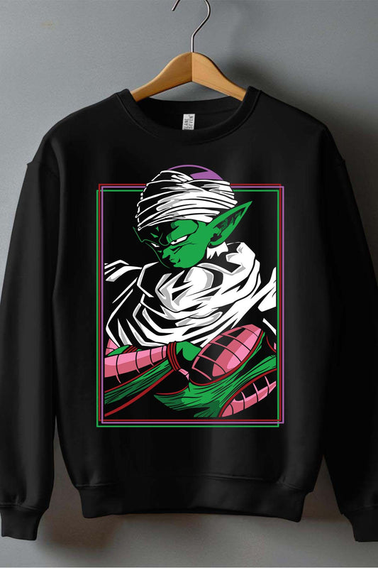 COULEUR:Noir|Sweat Col Rond Homme | Dragon BZ 27 Noir