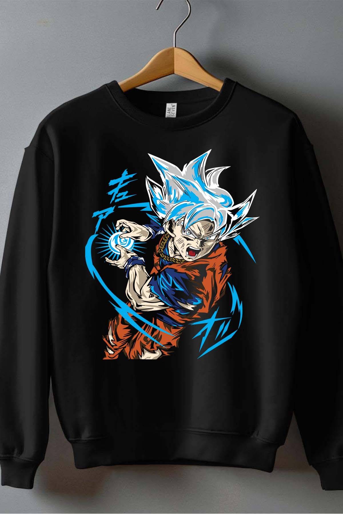 COULEUR:Noir|Sweat Col Rond Garçon | Dragon BZ 28 Noir