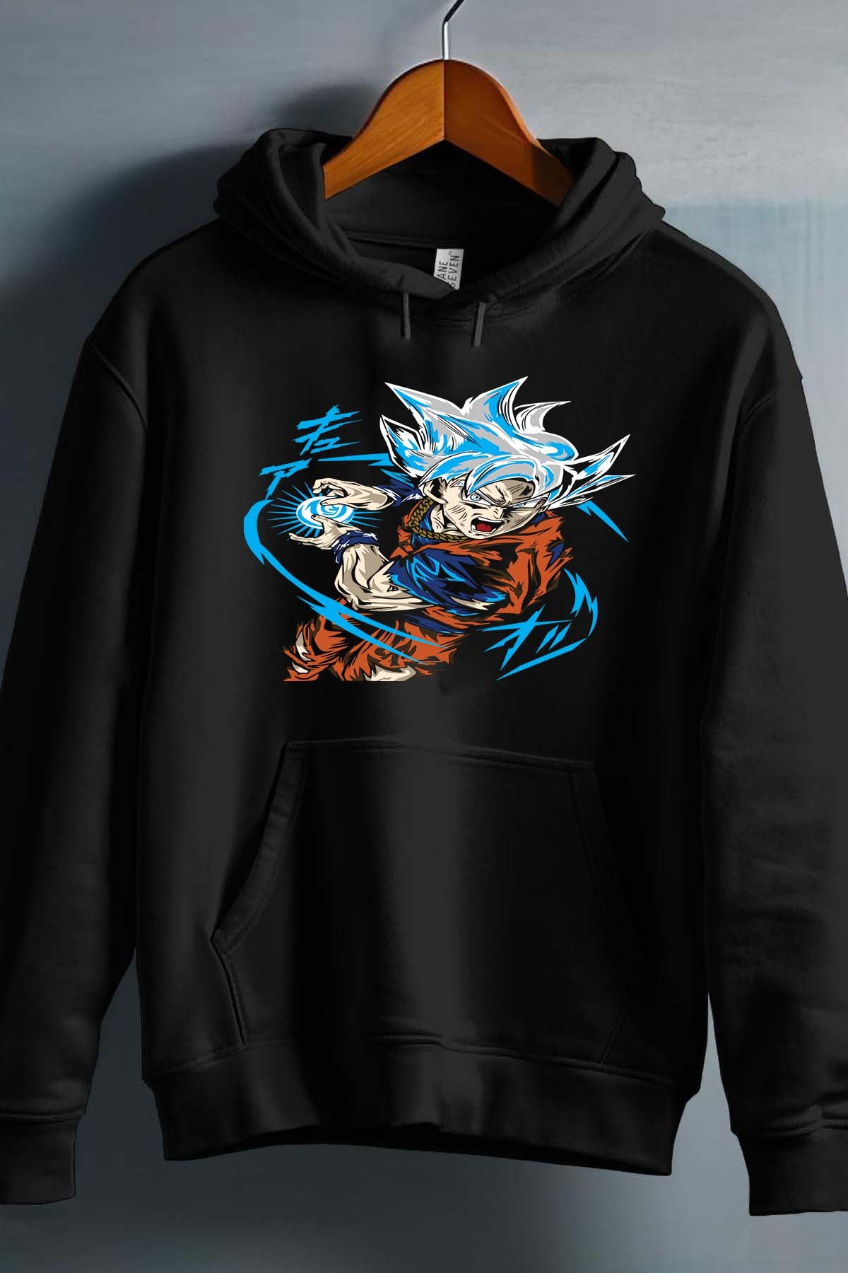 COULEUR:Noir|Sweat Capuche Homme | Dragon BZ 28 Noir