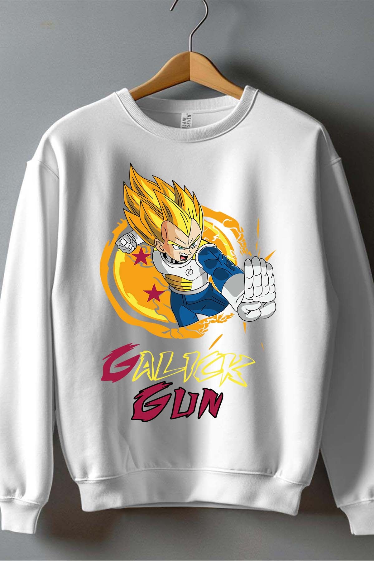 COULEUR:Blanc|Sweat Col Rond Homme | Dragon BZ 2 Blanc