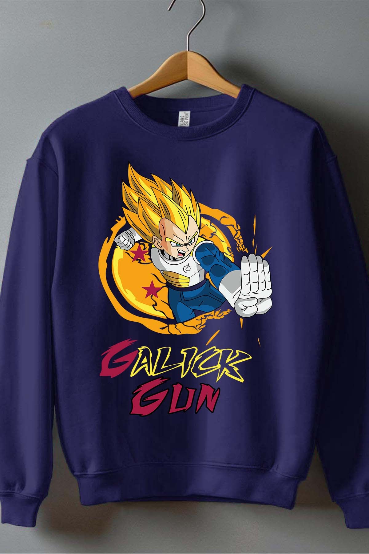 COULEUR:Marine|Sweat Col Rond Homme | Dragon BZ 2 Marine